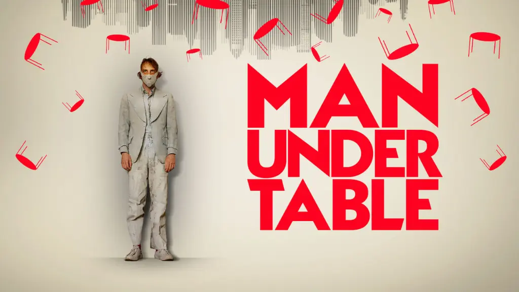 Man Under Table