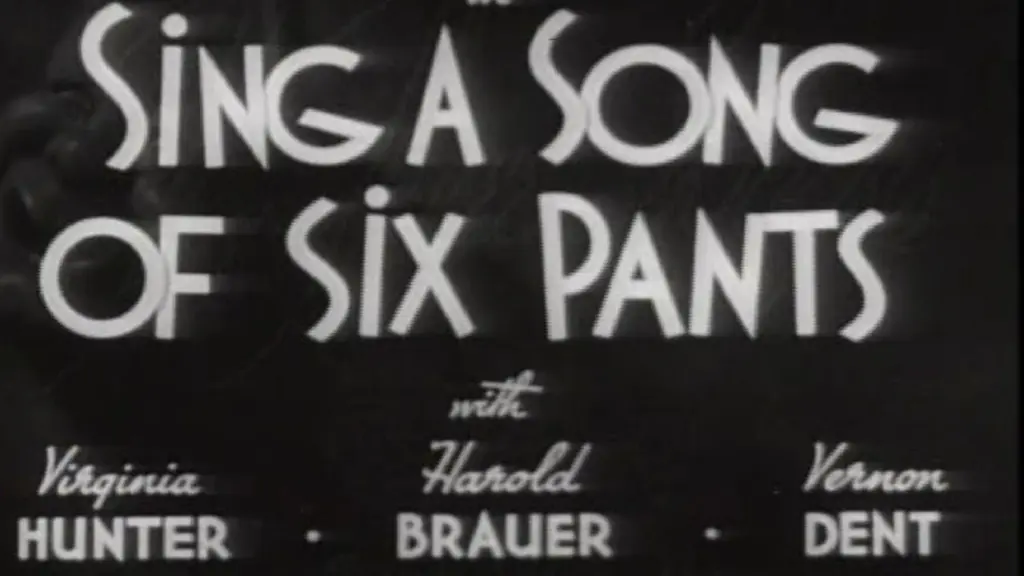 Sing a Song of Six Pants