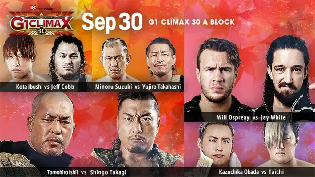 NJPW G1 Climax 30: Day 7