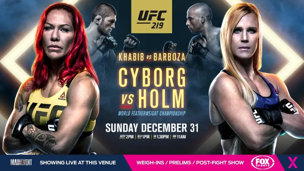 UFC 219: Cyborg vs. Holm