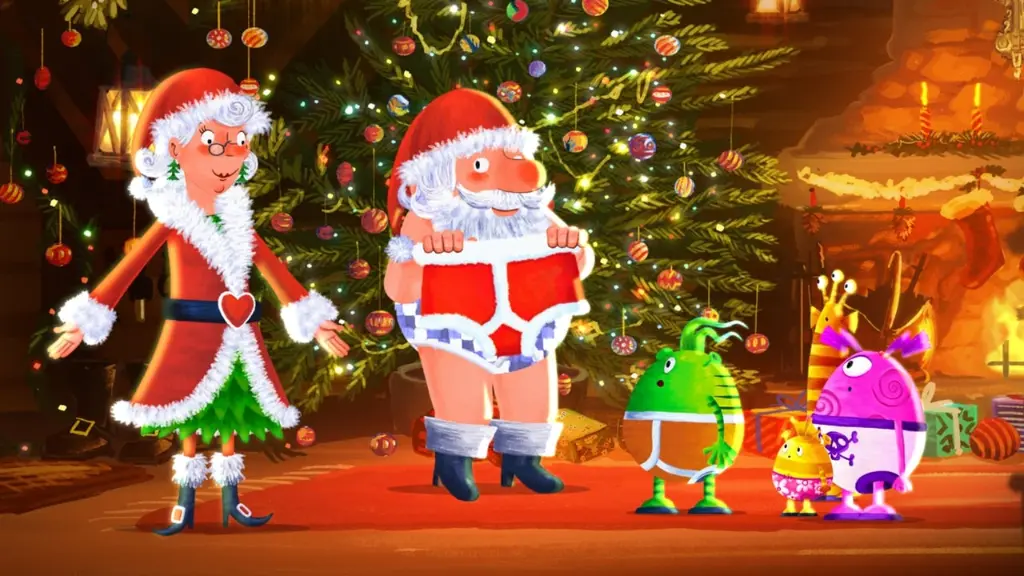 Aliens Love Underpants and...Panta Claus