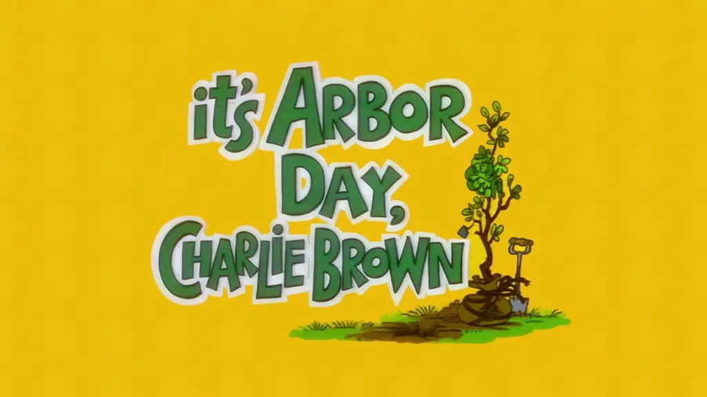 É o Dia da Árvore, Charlie Brown