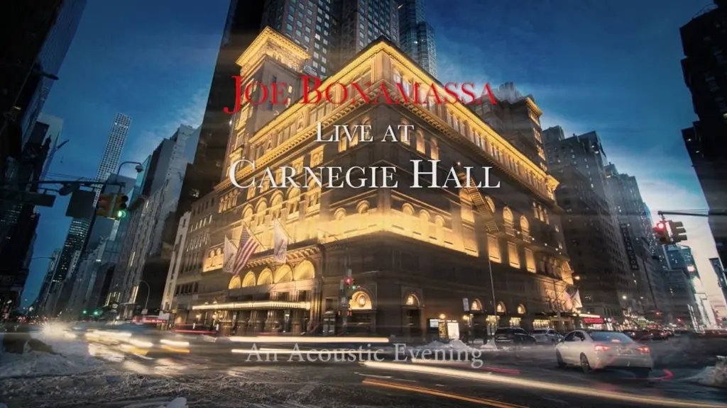 Joe Bonamassa - Live at Carnegie Hall - An Acoustic Evening