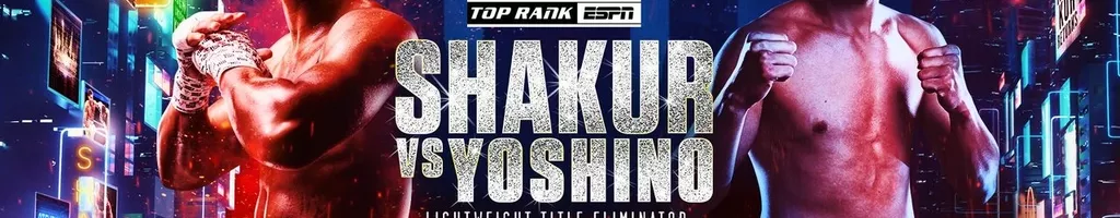 Shakur Stevenson vs. Shuichiro Yoshino