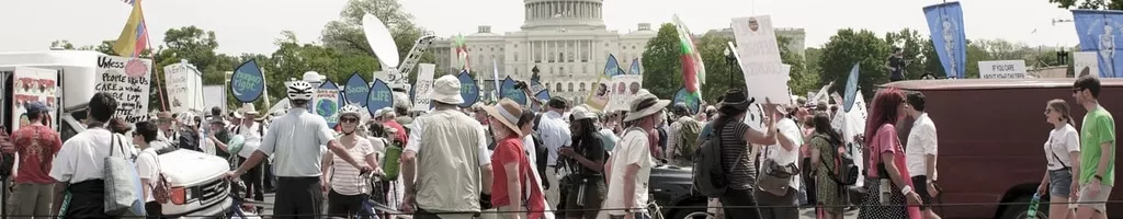 2017 People's Climate March in Washington D.C.