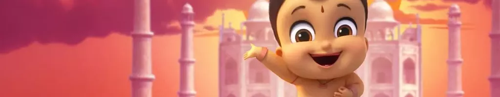 O Pequeno Poderoso Bheem: Eu Amo o Taj Mahal