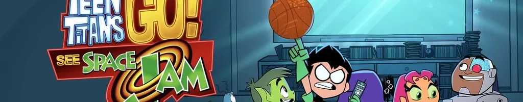 Os Jovens Titãs Assistem A Space Jam