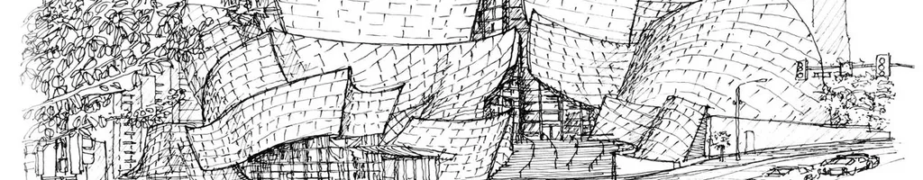 Sketches of Frank Gehry