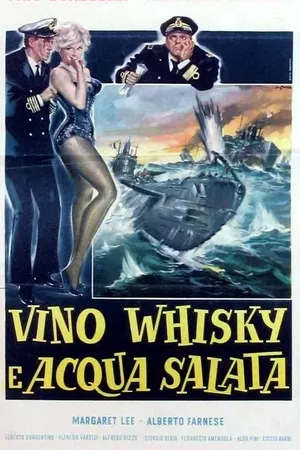 Vino, whisky e acqua salata