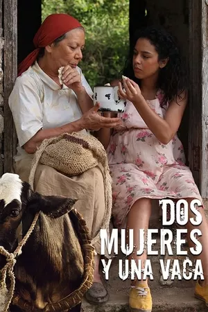 Dos mujeres y una vaca