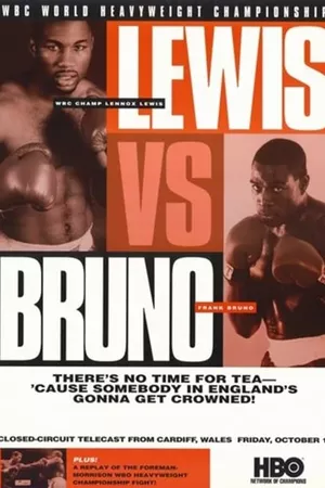 Lennox Lewis vs. Frank Bruno | WBC World Heavyweight Championship